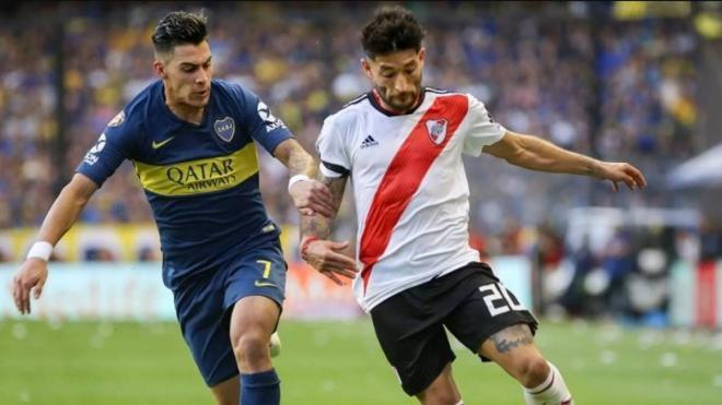 Boca y River se midieron en una final inédita de la Copa Libertadores 2018