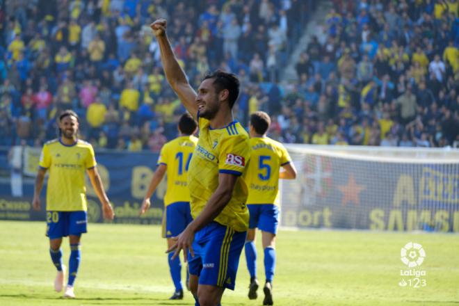 Robert Correa celebra su gol al Elche (Foto: LaLiga).