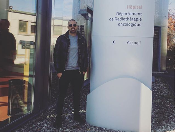 José Enrique en el Instituto Curie (Foto: Instagram).