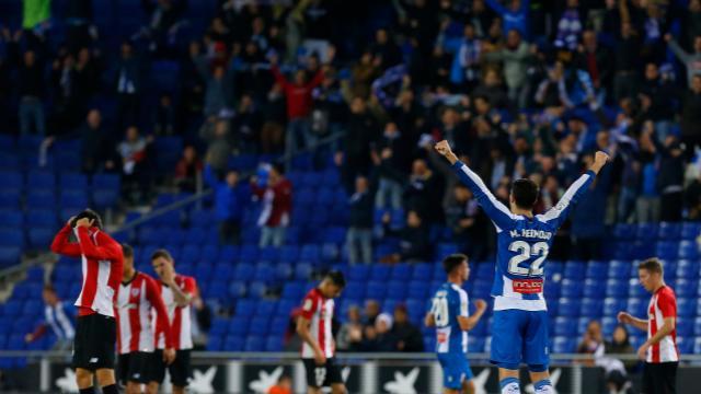 El Athletic se duele de su derrota ante el Espanyol en Cornellá (Foto: LaLiga).