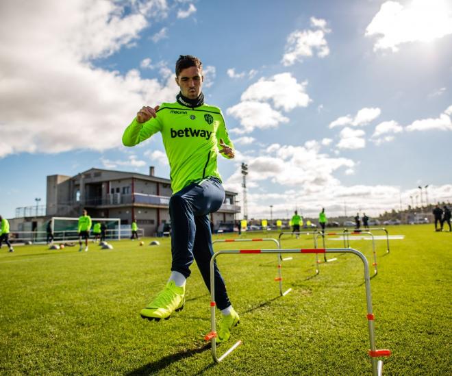 Jason, en Buñol. (Foto: Levante UD)