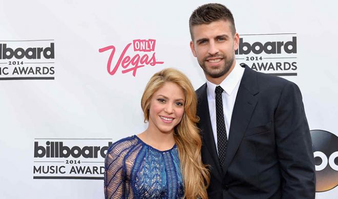Shakira y Piqué, juntos en un acto.