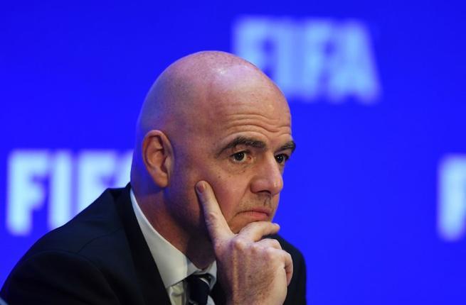 Infantino, presidente de la FIFA.