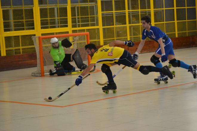 El Jolaseta de hockey patines es líder del grupo A de la Liga Norte (Foto: RC Jolaseta).