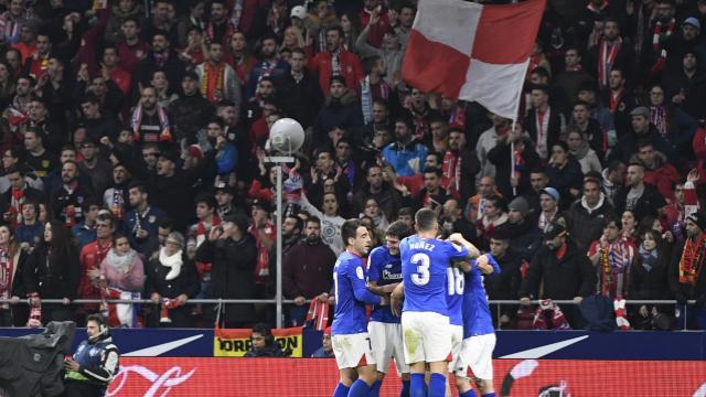 Unai Nuñez cierra la piña en un gol del Athletic en el Wanda (Foto: LaLiga Santander).