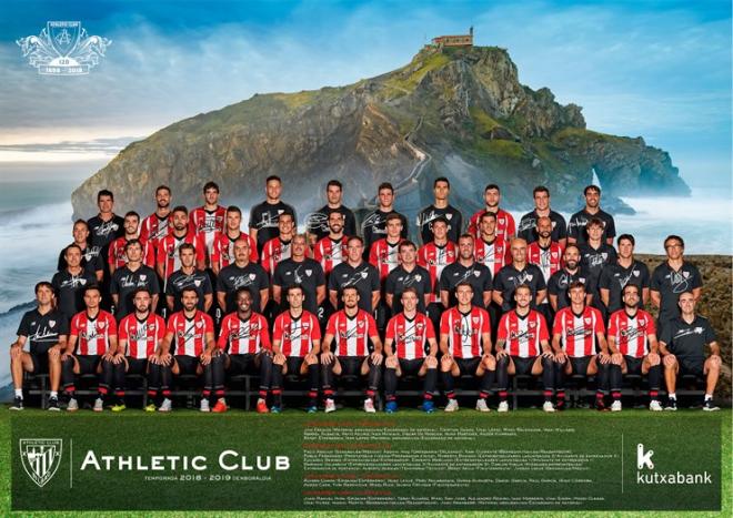 Poster de la temporada 2018/2019 del Athletic Club (Foto: Athletic Club)