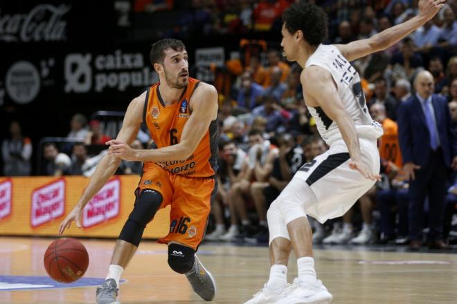Guillem Vives, posible duda ante el equipo turco (Foto: Valencia Basket).