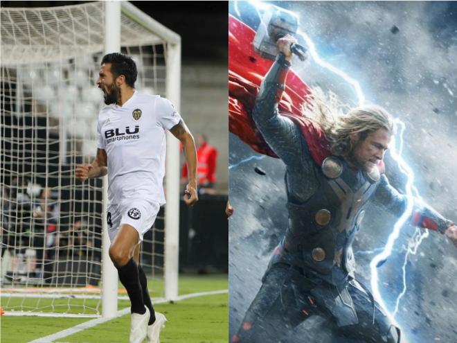 Garay, el Thor del Valencia CF