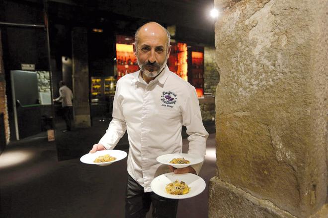 El cocinero Aitor Elizegi es uno de los candidatos a presidente del Athletic Club