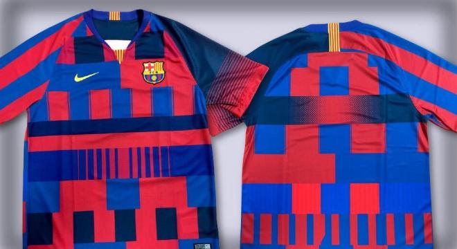 Nike saca una camiseta para celebrar su vigésimo aniversario con el FC Barcelona