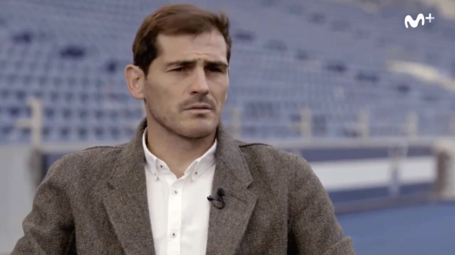 Casillas, en la entrevista de Universo Valdano.