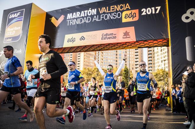 Debutantes en el Maratón Vaelencia