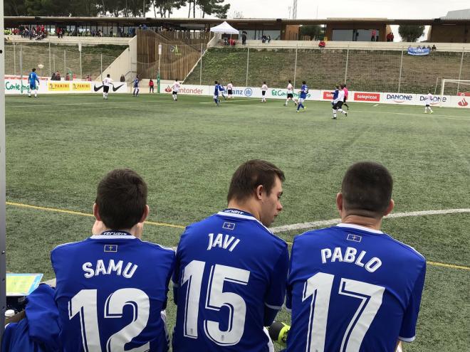 Jugadores del Real Oviedo en LaLiga Genuine Santander (Foto: LaLiga).