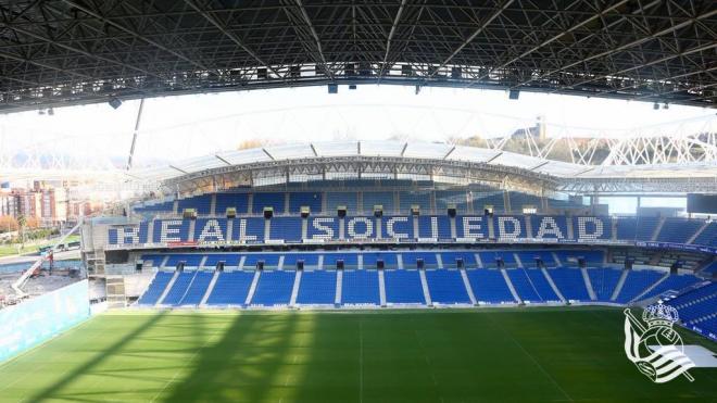Está previsto que el Reale Arena acoja la fase final de la Champions femenina (Foto: Real Sociedad).