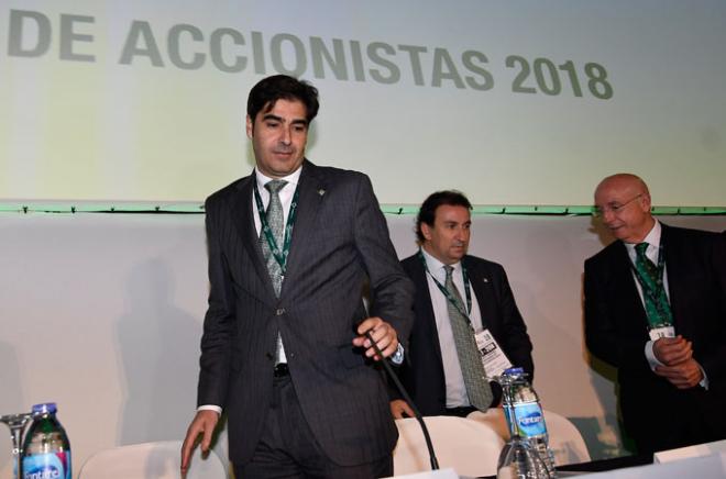 Junta de Accionistas del Betis de 2018.