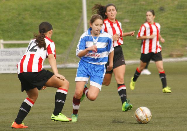 El fútbol 11 infantil femenino se pondrá en marcha en 2019 (Foto: Bizkerre).