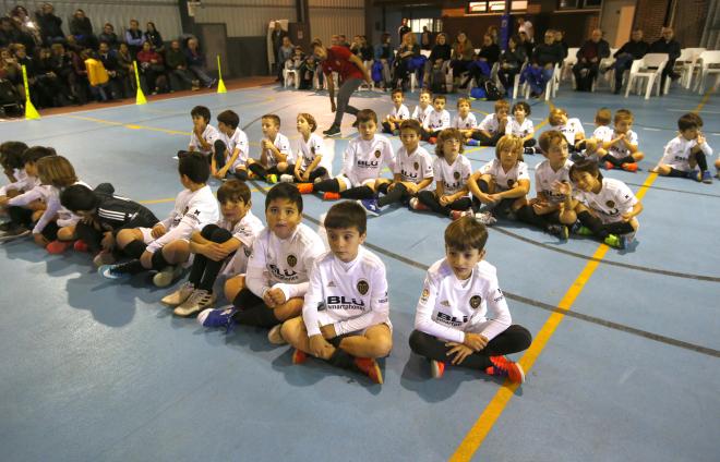 Presentación de la Academia de Fútbol Sala. (Foto: Valencia CF)