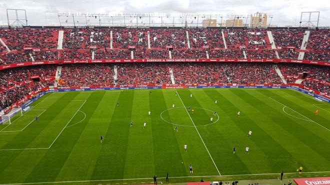 El estadio Sánchez Pizjuán no ha sido favorable para los leones (Foto: ElDesmarque).
