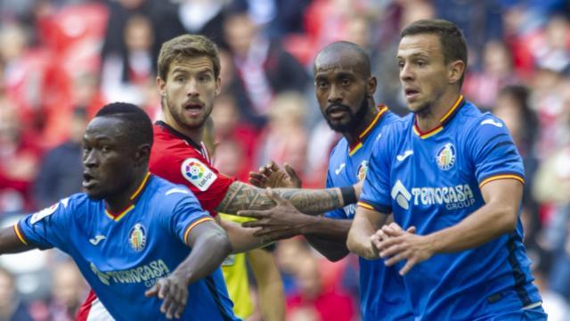 Iñigo Martínez en el Athletic-Getafe de la pasada temporada (Foto: LaLiga).