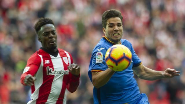 Iñaki Williams llega ya a los dos años sin marcar en liga en San Mamés (Foto: LaLiga).