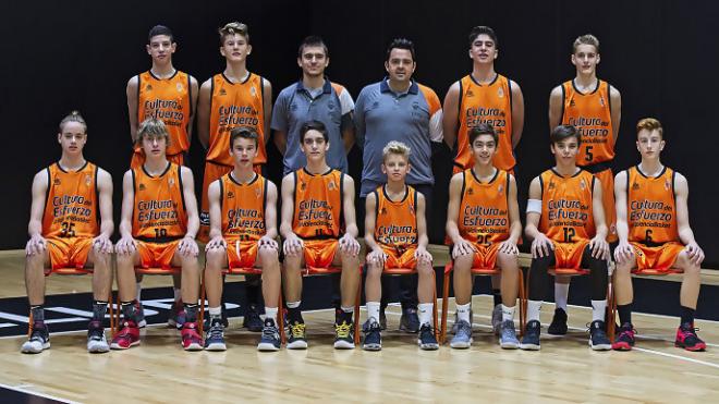 Plantilla del Valencia Basket para la Minicopa Endesa