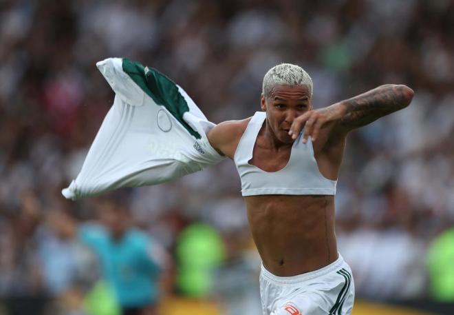 Deyverson celebra el gol del título. (Foto: Reuters)