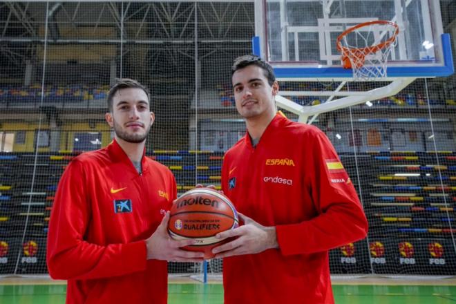 Abalde y Sergi quieren sacar el billete al Mundial en Turquía. (Foto: FEB)