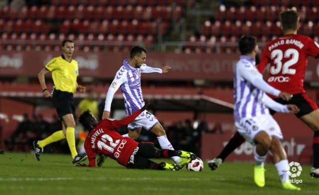 David Medié Jiménez, en el RCD Mallorca-Real Valladolid de Copa del Rey.