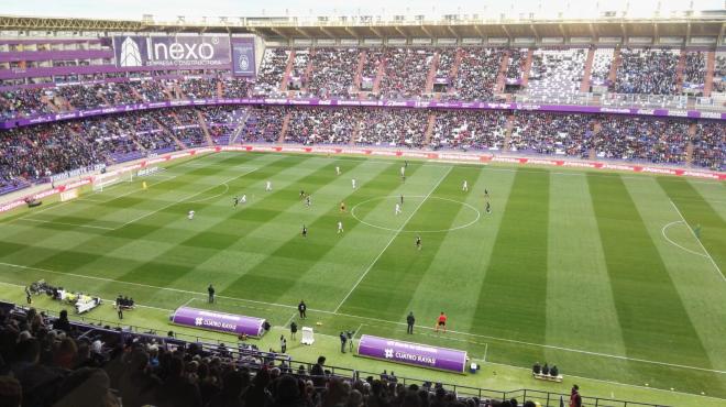 El Real Valladolid se mide al Leganés en Zorrilla.