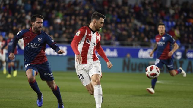 Aritza Aduriz fue titular en el primer once de Garitano en el Athletic (Foto: LaLiga Santander).