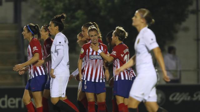 El VCF Femenino no ha sido rival para el Atlético de Madrid (Foto: Liga Iberdrola)