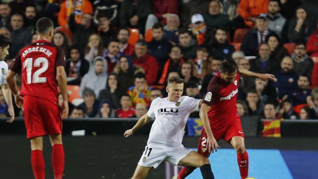 Cheryshev ante el Sevilla (Foto: LaLiga).