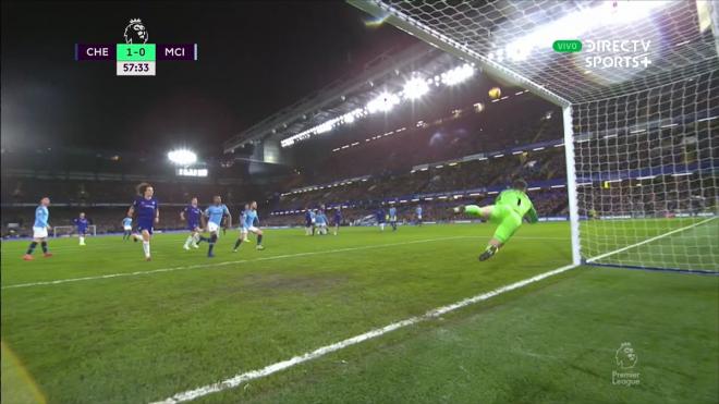 Paradón de Kepa Arrizabalaga en la victoria del Chelsea ante el Manchester City
