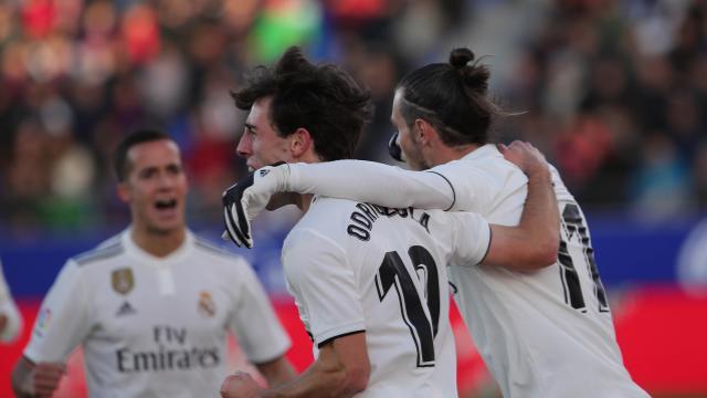 Bale marcó el único tanto del partido.