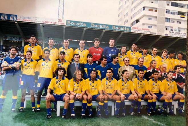 Plantilla de Las Palmas (Temporada 97/98).