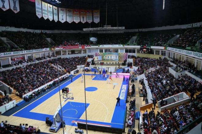 El Basket Hall Kazan, donde juega hoy el Unicaja.