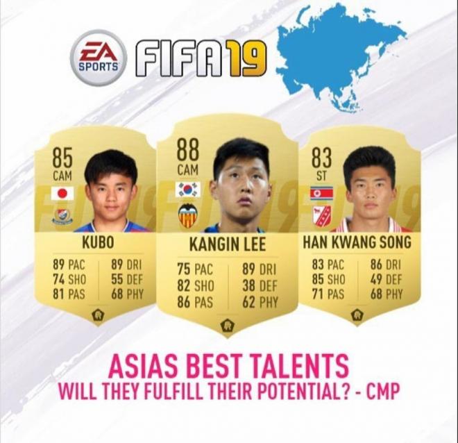 Kangin, mejor jugador asiático en FIFA 19 (Foto: FIFA 19)