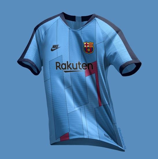 La posible tercera camiseta del Barça para la temporada 2019/2020.