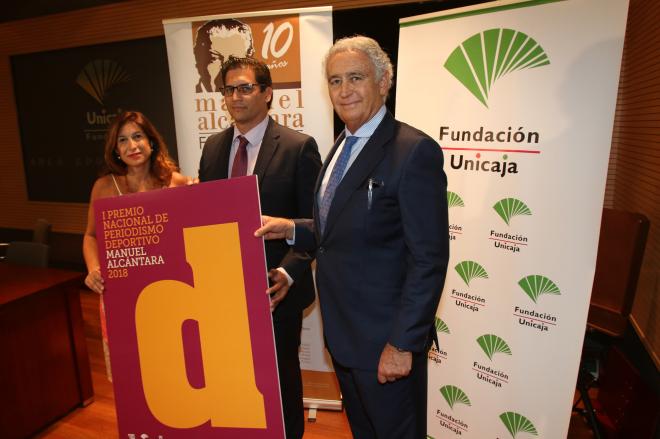 Presentación del I Premio Nacional de Periodismo Deportivo Manuel Alcántara.