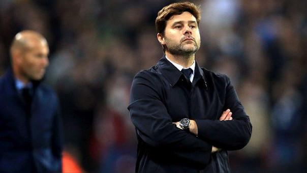 Mauricio Pochettino, candidato al banquillo del Real Madrid, dirigiendo al Tottenham.