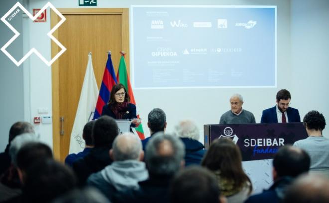 Imagen de la Junta General que la Fundación del Eibar celebró en 2017 (Foto: SD Eibar).