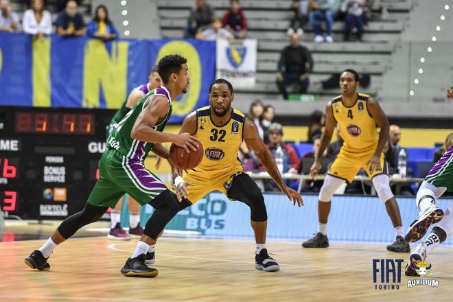 Brian Roberts, en el choque en Turín (Foto: Fiat Torino).