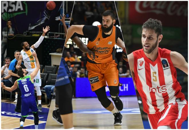 Limoges, Valencia Básket y Estrella Roja, rivales del Unicaja en el Top 16 de la Eurocup.