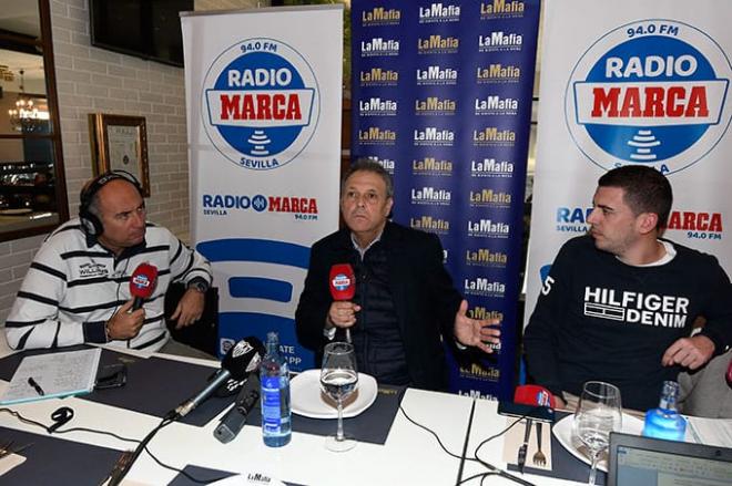 Joaquín Caparrós, en Radio Marca (Foto: Kiko Hurtado).