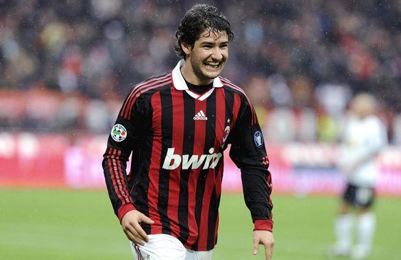 Alexandre Pato en su etapa como jugador del Milán.