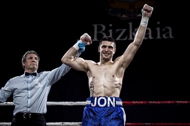 Jon Míguez, 'The Good Boy', la nueva sensación del boxeo vasco (Foto: Pedro Ajuriaguerra).
