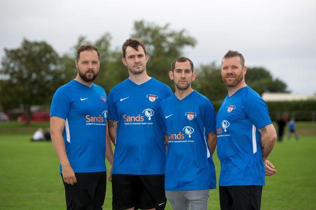 Oliver Earby, Jake Bull, Wright y Tristan (Foto: SWNS).