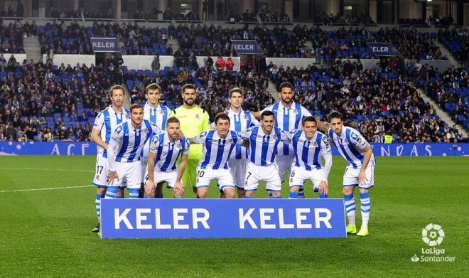 Once de la Real Sociedad ante el Alavés (Foto: LaLiga).