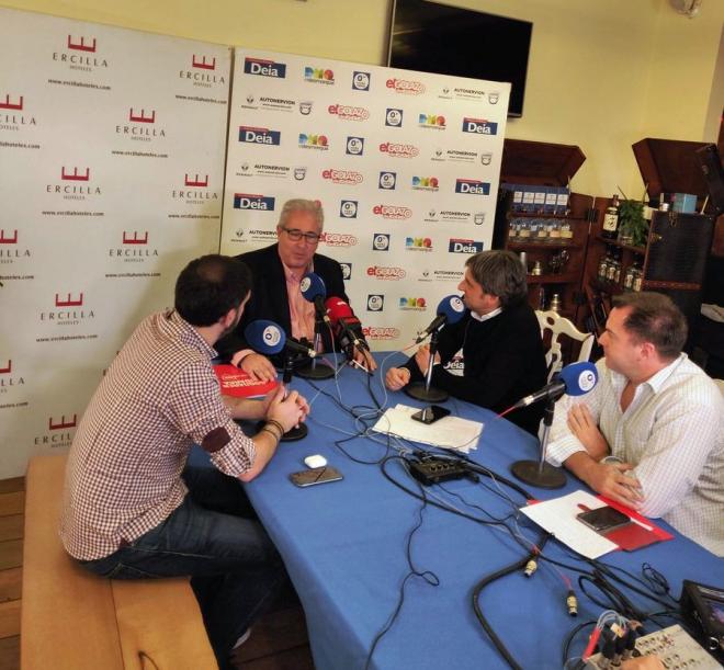 Alberto Uribe-Echevarria tomó parte el viernes en la entrevista de Onda Vasca, Deia, Gol y ElDesmarque Bizkaia.