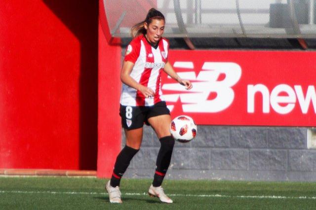 María Díaz Cirauqui dio una gran asistencia en el primer gol (Foto. Athletic Club).